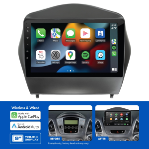 AERPRO 9" MULTIMEDIA RECEIVER TO SUIT 2009-2013 HYUNDAI 1X35