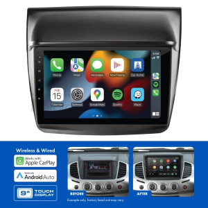 AERPRO 9" MULTIMEDIA RECEIVER TO SUIT MITSUBISHI TRITON/CHALLENGER