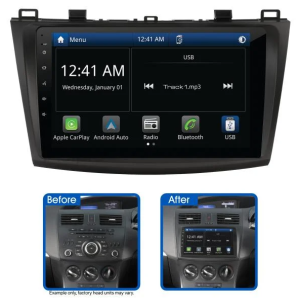 AERPRO 9" MULTIMEDIA RECEIVER TO SUIT MAZDA 3