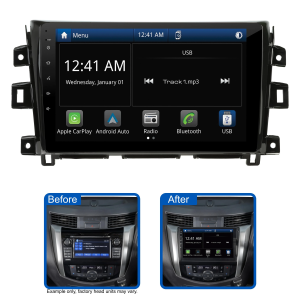 AERPRO 10" MULTIMEDIA RECEIVER TO SUIT 2015-19 NISSAN NAVARA