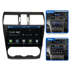 AERPRO 9" MULTIMEDIA RECEIVER TO SUIT SUBARU (AMSU4)