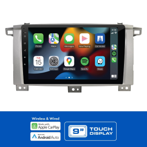 AERPRO 9" MULTIMEDIA RECEIVER TO SUIT 100 SERIES TOYOTA LANDCRUISER