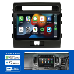 AERPRO 10" MULTIMEDIA RECEIVER TO SUIT 200 SERIES LANDCRUISER