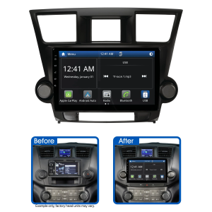 AERPRO 10" MULTIMEDIA RECEIVER TO SUIT TOYOTA KLUGER GRANDE 2007-2013