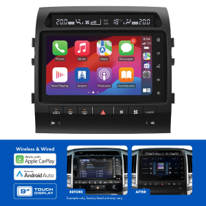 9" ADVANCED INFOTAINMENT SYSTEM T/S LANDCRUISER 200 SERIES SAHARA (2010-2011)