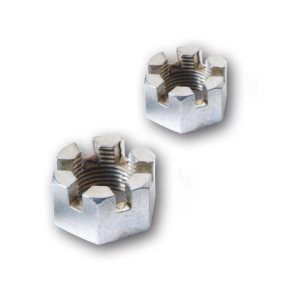 Ark 3/4" Unf Slotted Axle Nut  