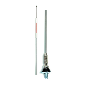 Aerpro 3 Section Spring Base Aerial With Booster Coil 