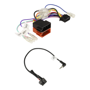SECONDARY ISO HARNESS &SWC PATCH LEAD TO SUIT SONY AV HEADUNITS (16 PIN CONNECTOR)