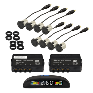 AERPRO WIRELESS FRONT & REAR PARKING SENSOR KIT WITH LCD DISPLAY