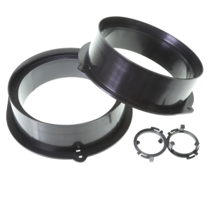 AERPRO REAR 6.5" SPEAKER SPACER SET TO SUIT AUDI