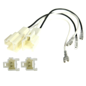 AERPRO SPEAKER PLUG ADAPTOR TO SUIT FORD, KIA & HYUNDAI (SET OF 2)