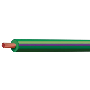 AUSTECH 3MM GREEN/PURPLE SINGLE CORE TRACE CABLE (50M ROLL)