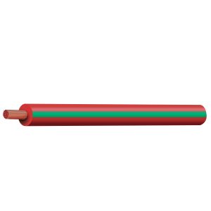 4mm RED/GREEN SINGLE CORE TRACE CABLE (30M ROLL)