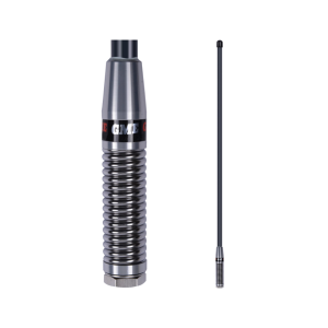 GME 824-960 Mhz 6.1dBi 800mm Grey Mobile Phone Aerial With Spring Base & 4.5m Lead 