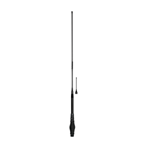Uniden 6.6dB 932mm Black Gi UHF Aerialw/Elevated Feed & Heavy Duty Spring (Inc 140mm 3dB Aerial) 