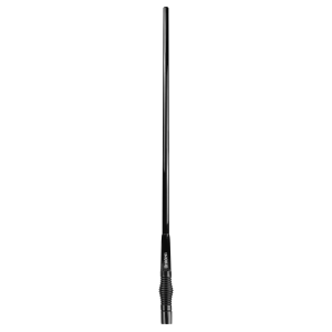 UNIDEN 6dBi 1200mm GI BLACK FIBREGLASS RAYDOME UHF AERIAL WITH H/DUTY SPRING BASE