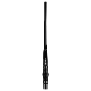 UNIDEN 3dBi 702mm GI BLACK FIBREGLASS RAYDOME UHF AERIAL WITH H/ DUTY SPRING BASE