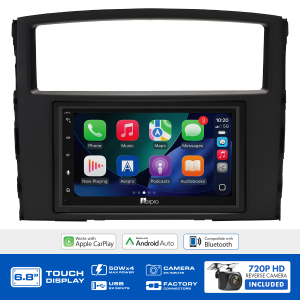 AERPRO 7" MULTIMEDIA RECEIVER TO SUIT MITSUBISHI PAJERO 2006-2014