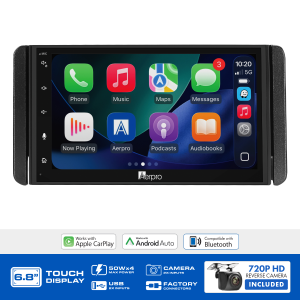 AERPRO 6.8" MULTIMEDIA RECEIVER TO SUIT TOYOTA VARIOUS MODELS (2003-2012)