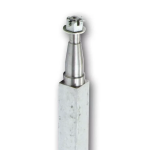 Ark 80" X 45mm Square Galvanised Axle  