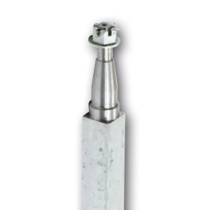 Ark 81" X 45mm Square Galvanised Axle  