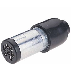 Britax 7 Pin Small Metal Trailer Plug 