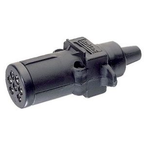 Britax 7 Pin Small Plastic Trailer Plug (Blister Pack Of 1) 