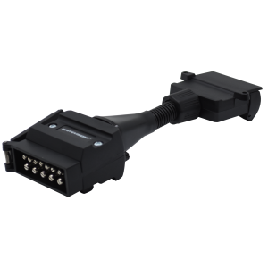 Whitevision 7 Pin Flat Male To 12 Pin Flat Female