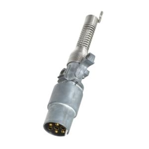 Britax Heavy 7 Transport Connector 7 Pin Metal Trailer Plug 
