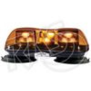 Britax 420 Series Amber LED Mini Light Bar With Suction Magnetic Base (420 X 205 X 133mm)