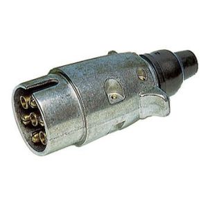 Britax 7 Pin Metal Trailer Plug (Blister Pack Of 1) 