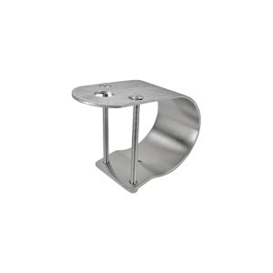 Axis Stainless Steel Wrap Around Bullbar Aerial Mount To Suit 76mm Bull & Nudge Bars 