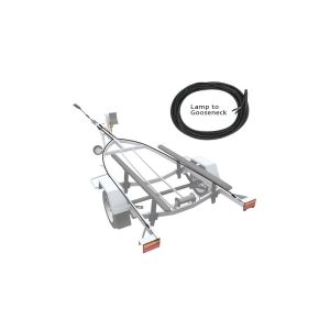 LED 6m Boat Trailer Lamp To Gooseneck Cable
