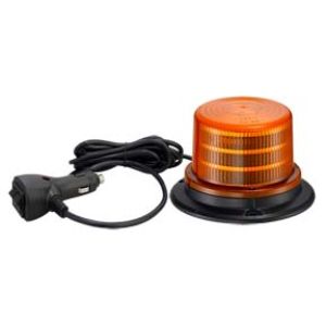 Whitevision 10-30V Class 2 Amber LED Beacon With Magnetic Base 