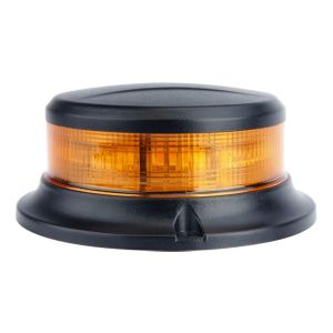 Whitevision 10-30V Class 1 Low Profile Amber LED Beacon With Multiple Flash Patterns 