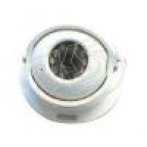 4 Pin Dome Camera-Ccd 92Deg White Housing Use In Horse Flt 