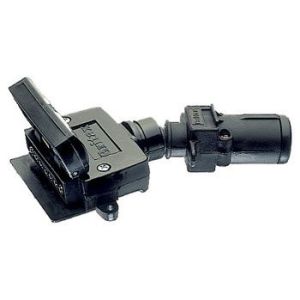Britax 6 Pin Small Socket To 7 Pin Flat Plug Trailer Adaptor 