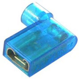 Bellanco Blue Hi Temp Flag Crimp Terminal (Pack Of 100)