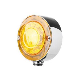 Roadvision 12V Single Bolt Mount Round LED Indicator Light 