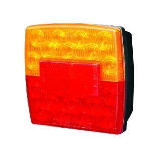 Brytec 12V LED Combination Tailight (106 X 100 X 47mm)