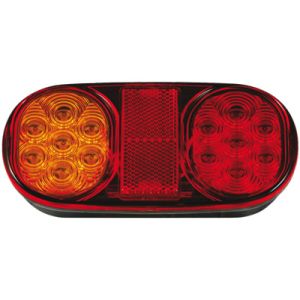 Roadvision 10-30V LED Combination Talight Kit With Number Plate Light (Blister Pack Of 2) 