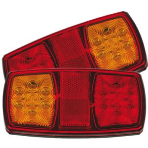 Roadvision 12V 206 Series LED Combination Tailight (Pack Of 2) 