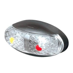 Roadvision 10-30V Red/Amber Side Marker Light With 2.5m Tinned Cable (60 X 30 X 22mm) 