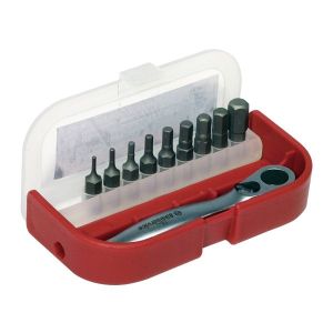 Bike Service 10 Piece 6 Point Hex Bit Set