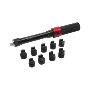 BS SPOKE TORQUE WRENCH SET STEEL (10 PIECE)