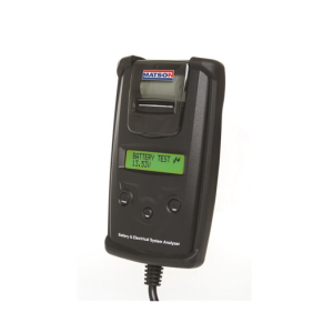 Matson 6-12V (40-2000 Cca) Electronic Battery Tester With Printer 