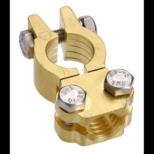 Projecta Positive Forged Brass Heavy Duty Saddle Style Battery Terminal (Pack Of 10) 