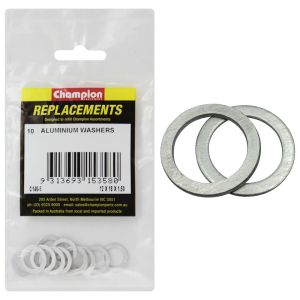 Champion 18 X 12 X 1.5mm Aluminium Sump Plug Washer (Pack Of 10) 