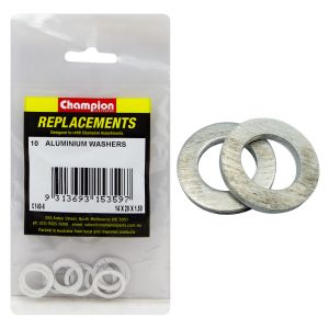 Champion 14 X 20 X 1.5mm Aluminium Sump Plug Washer (Pack Of 10) 