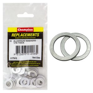 Champion 10 X 20 X 1/16" Aluminium Washer (Pack Of 30) 